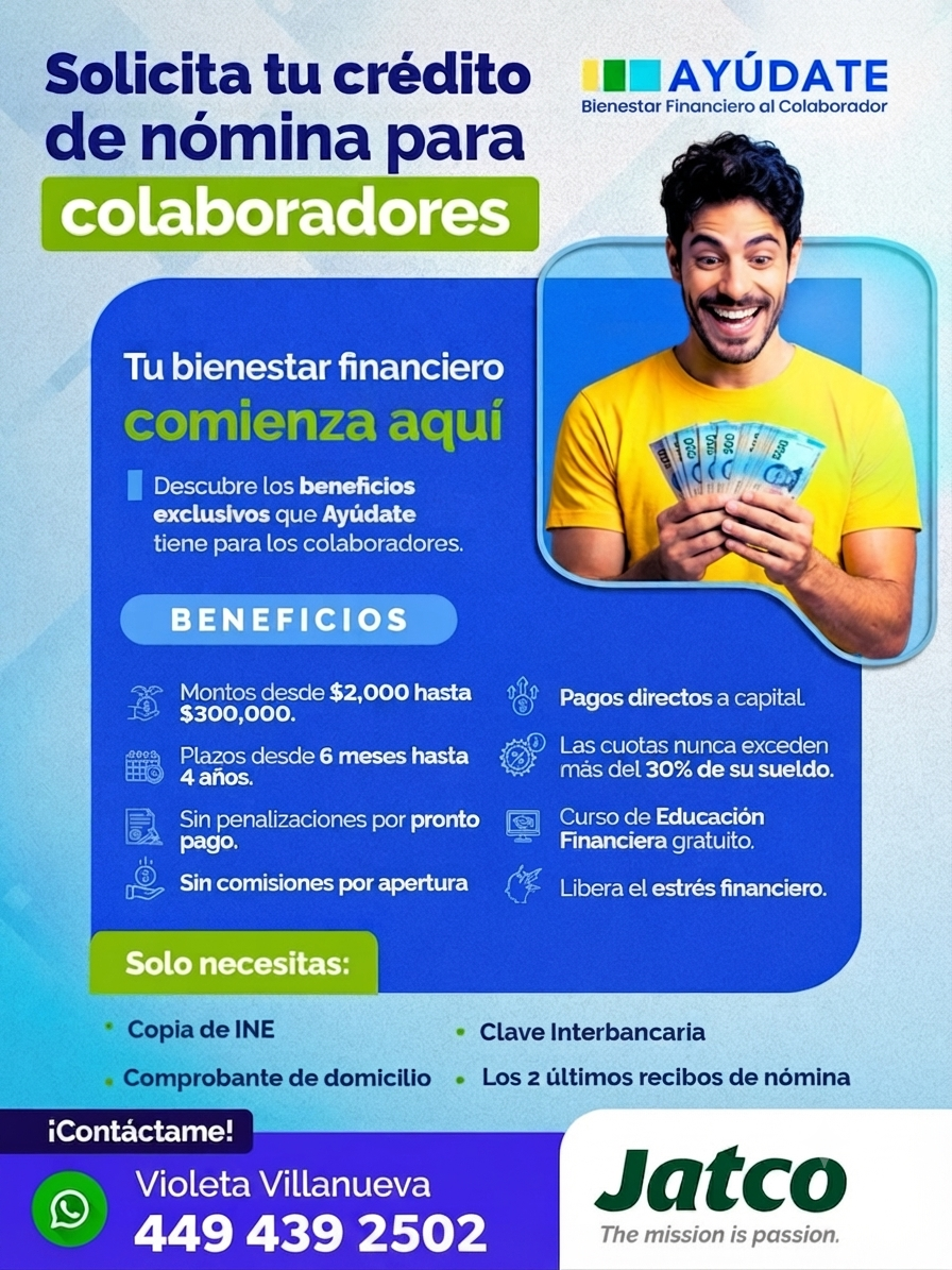 Beneficios Ayúdate para colaboradores